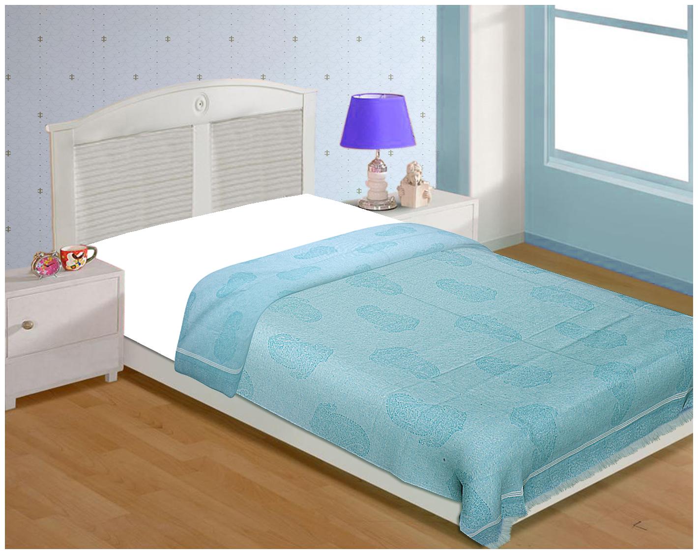 TEXSTYLERS Cotton Geometric Single Size Bedsheet 200 TC ( 1 Bedsheet Without Pillow Covers Blue )
TEXSTYLERS Cotton Geometric Single Size Bedsheet 200 TC ( 1 Bedsheet Without Pillow Covers Blue )