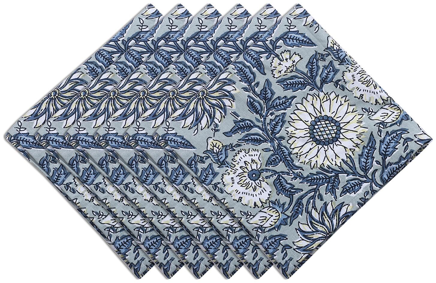 TEXSTYLERS Regular Size Pack of 6 16x16 inch 100 Cotton Multipurpose Kitchen Napkin
TEXSTYLERS Regular Size Pack of 6 16x16 inch 100 Cotton Multipurpose Kitchen Napkin