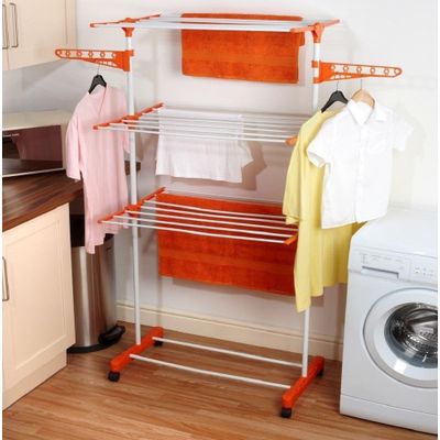 TNC Stainless steel Floor Cloth Dryer ( Orange Maximum Load Upto 10kg kg ) 
TNC Stainless steel Floor Cloth Dryer ( Orange Maximum Load Upto 10kg kg )