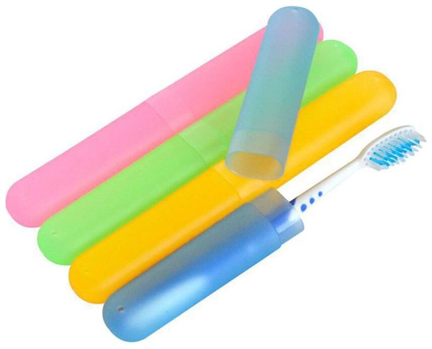 Travel Toothbrush Case Holder Portable Toothbrush Holder (Pack of 4) Assorted Color
Travel Toothbrush Case Holder Portable Toothbrush Holder (Pack of 4) Assorted Color