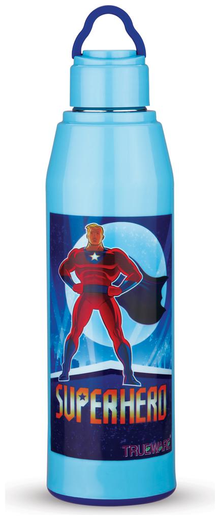 Trueware Plastic Blue Water Bottle ( 700 ml Set of 1 ) 
Trueware Plastic Blue Water Bottle ( 700 ml Set of 1 )