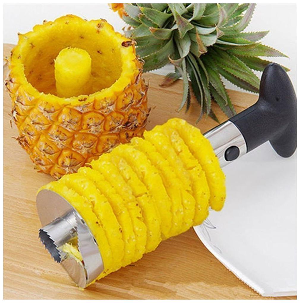 TRYOAKRT Heavy Stainless Steel Fruit Pineapple Corer Slicer Peeler Kitchen Cutter Knife
TRYOAKRT Heavy Stainless Steel Fruit Pineapple Corer Slicer Peeler Kitchen Cutter Knife