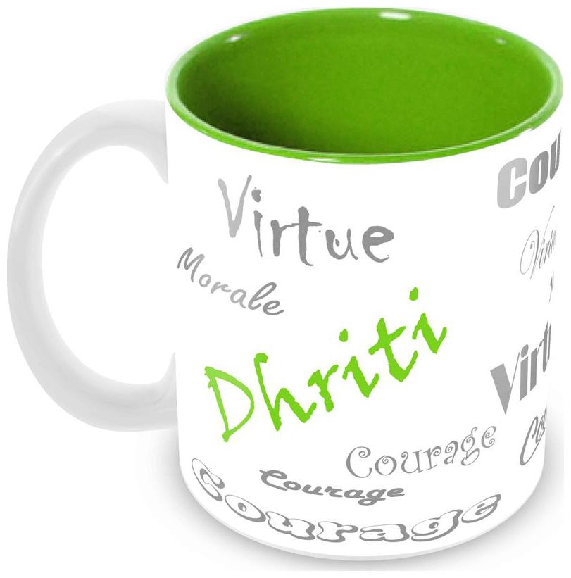 Tuelip Stylish Customize Name Dhriti with Meaningful Ceramic Printed Mug Tea Coffee 350 ml
Tuelip Stylish Customize Name Dhriti with Meaningful Ceramic Printed Mug Tea Coffee 350 ml