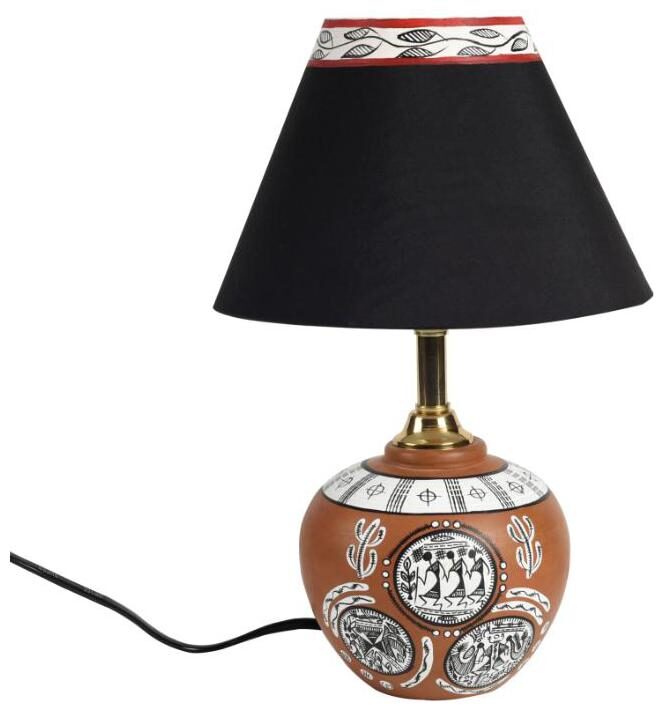 Unravel India Terracotta Warli Handpainted Home Decorative Multi Matki Table Lamp
Unravel India Terracotta Warli Handpainted Home Decorative Multi Matki Table Lamp