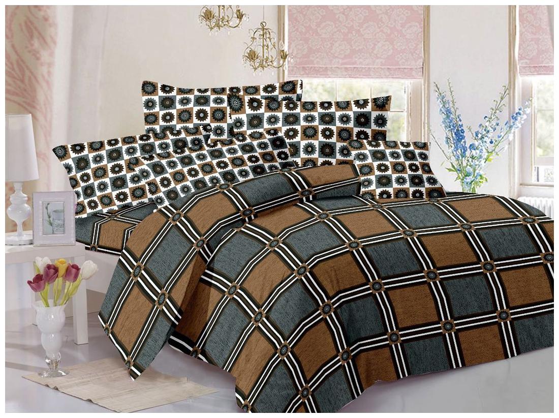 Valtellina Cotton Checkered Double Size Bedsheet 104 TC ( 1 Bedsheet With 2 Pillow Covers Multi )
Valtellina Cotton Checkered Double Size Bedsheet 104 TC ( 1 Bedsheet With 2 Pillow Covers Multi )