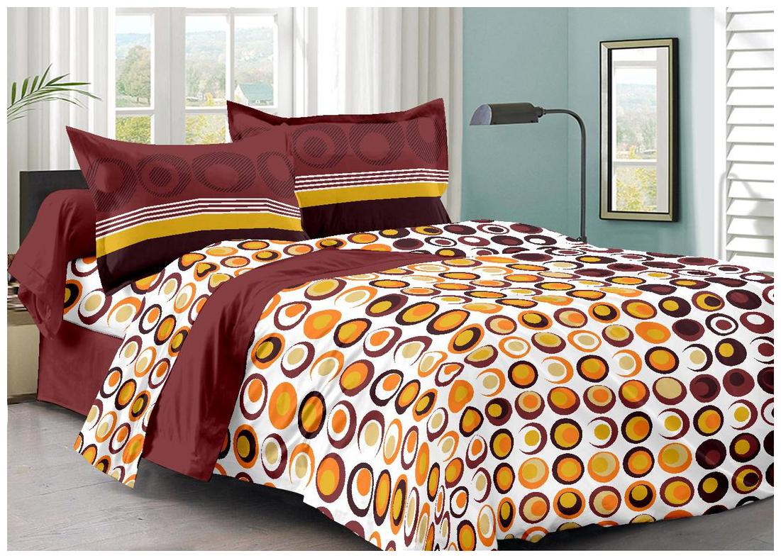 Valtellina Cotton Abstract Double Size Bedsheet 104 TC ( 1 Bedsheet With 2 Pillow Covers Brown )
Valtellina Cotton Abstract Double Size Bedsheet 104 TC ( 1 Bedsheet With 2 Pillow Covers Brown )