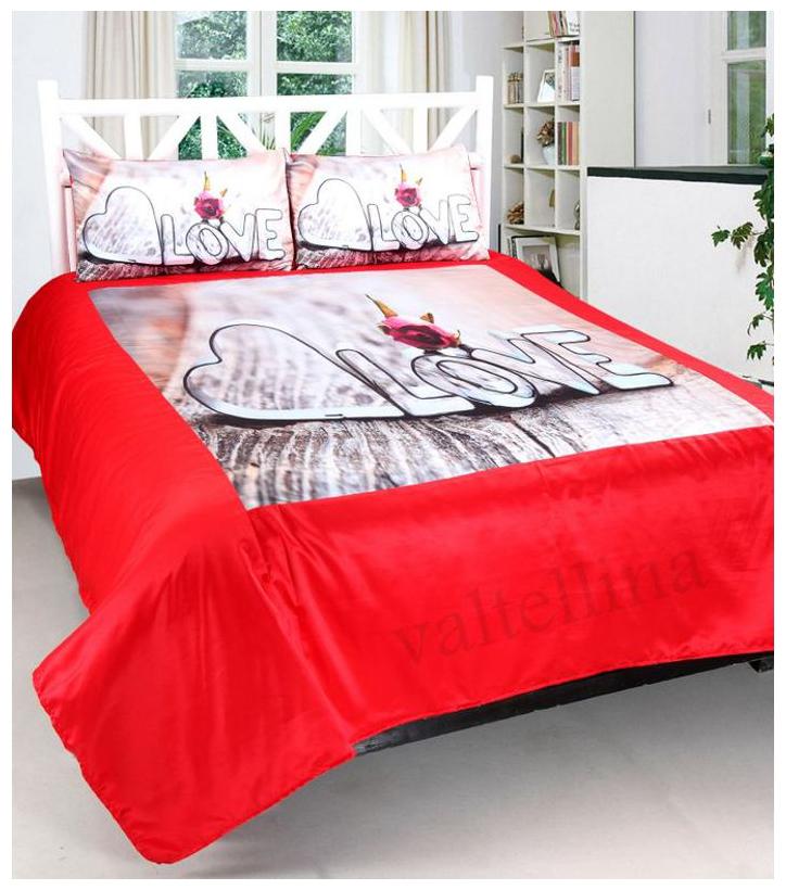 Valtellina Satin Abstract Double Size Bedsheet 104 TC ( 1 Bedsheet With 2 Pillow Covers Red )
Valtellina Satin Abstract Double Size Bedsheet 104 TC ( 1 Bedsheet With 2 Pillow Covers Red )