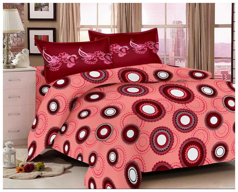 Valtellina Cotton Geometric Double Size Bedsheet 104 TC ( 1 Bedsheet With 2 Pillow Covers Peach )
Valtellina Cotton Geometric Double Size Bedsheet 104 TC ( 1 Bedsheet With 2 Pillow Covers Peach )