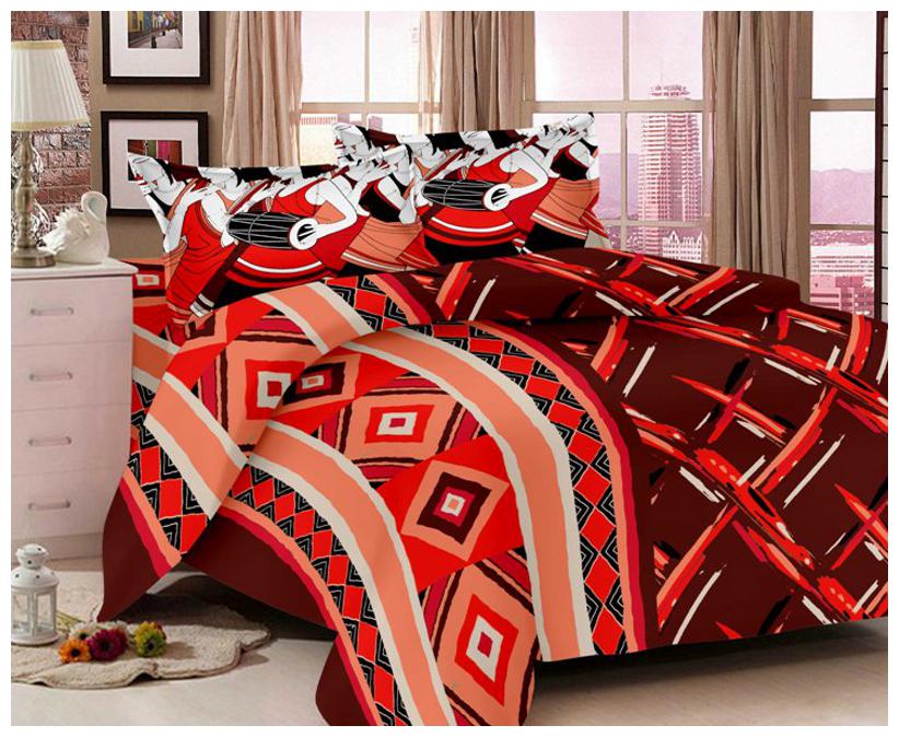 Valtellina Cotton Printed Double Size Bedsheet 104 TC ( 1 Bedsheet With 2 Pillow Covers Red )
Valtellina Cotton Printed Double Size Bedsheet 104 TC ( 1 Bedsheet With 2 Pillow Covers Red )