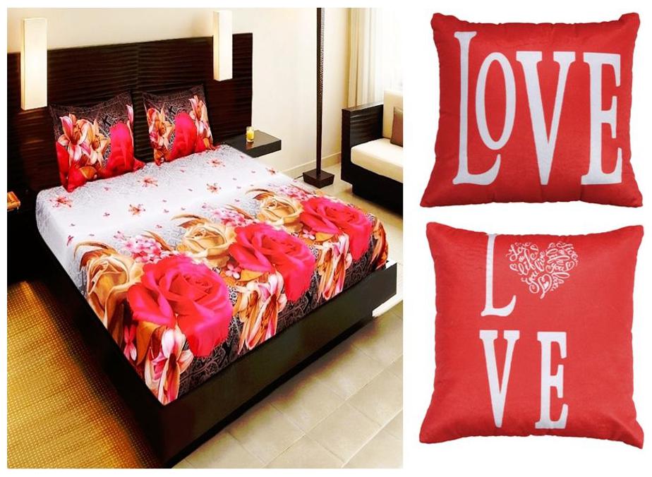 Valtellina Cotton Floral Double Size Bedsheet 104 TC ( 1 Bedsheet With 2 Pillow Covers Multi )
Valtellina Cotton Floral Double Size Bedsheet 104 TC ( 1 Bedsheet With 2 Pillow Covers Multi )