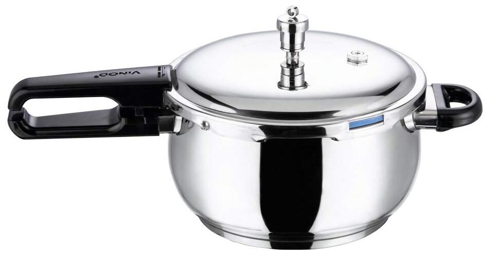 Vinod 18 8 Stainless Steel Splendid Plus Pressure Cooker -3 5 L (Induction Friendly)
Vinod 18 8 Stainless Steel Splendid Plus Pressure Cooker -3 5 L (Induction Friendly)