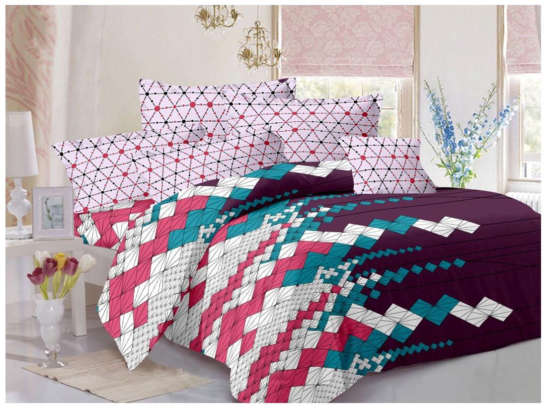 Welhouse India Cotton Abstract Double Size Bedsheet 200 TC ( 1 Bedsheet With 2 Pillow Covers Multi )
Welhouse India Cotton Abstract Double Size Bedsheet 200 TC ( 1 Bedsheet With 2 Pillow Covers Multi )