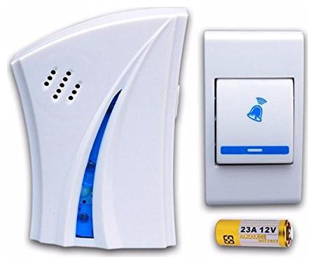 Wireless Cordless Remote Control Door Bell with 1 Battery for Push Button Included Musics (Multi Color) 1Pc
Wireless Cordless Remote Control Door Bell with 1 Battery for Push Button Included Musics (Multi Color) 1Pc