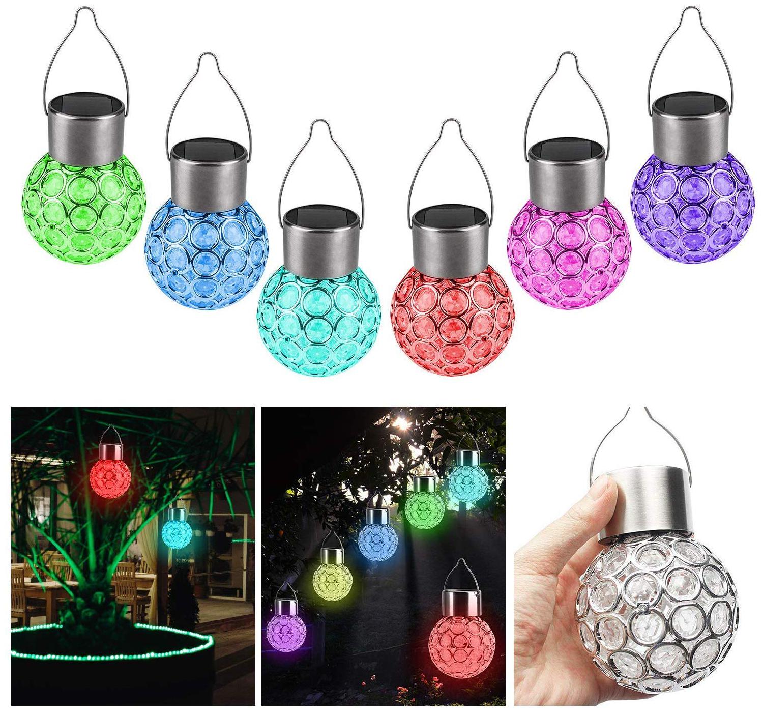 Xergy Solar Hanging Lights 7 Color Changing Globe Solar Lantern Waterproof Outdoor Decorative Hanging Ball Lights For Landscape Decoration -Set Of 1
Xergy Solar Hanging Lights 7 Color Changing Globe Solar Lantern Waterproof Outdoor Decorative Hanging Ball Lights For Landscape Decoration -Set Of 1