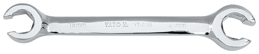 YATO YT-0140 Chromed Finish HeadOffset 15 degree with CrV 6140 22x24 mm Double Sided Flare Nut Wrench ()
YATO YT-0140 Chromed Finish HeadOffset 15 degree with CrV 6140 22x24 mm Double Sided Flare Nut Wrench ()