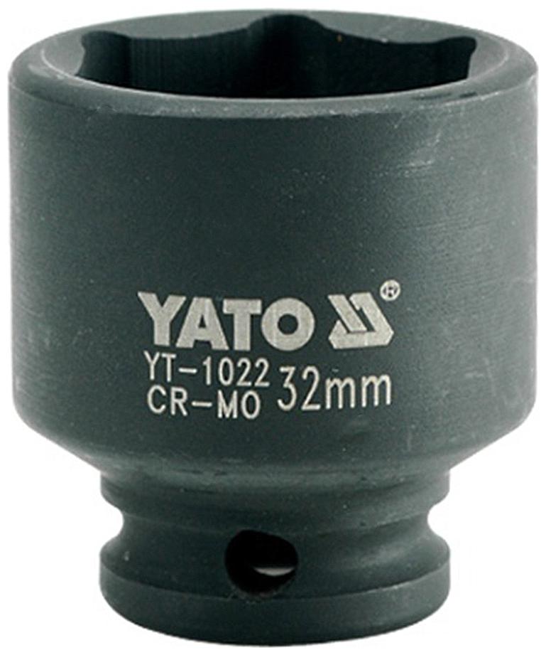 Yato YT-1022 Cold Forged CrMo 1 2 inch Drive Black Phosphated Surface Hexagonal Impact Socket-32mm Socket Set (Pack of 1)
Yato YT-1022 Cold Forged CrMo 1 2 inch Drive Black Phosphated Surface Hexagonal Impact Socket-32mm Socket Set (Pack of 1)