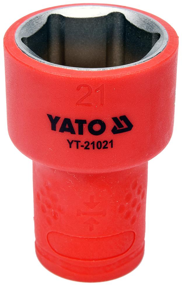 YATO YT-21016 Chrome-vanadium with insulation up to 1000 V Socket Set (Pack of 1)
YATO YT-21016 Chrome-vanadium with insulation up to 1000 V Socket Set (Pack of 1)