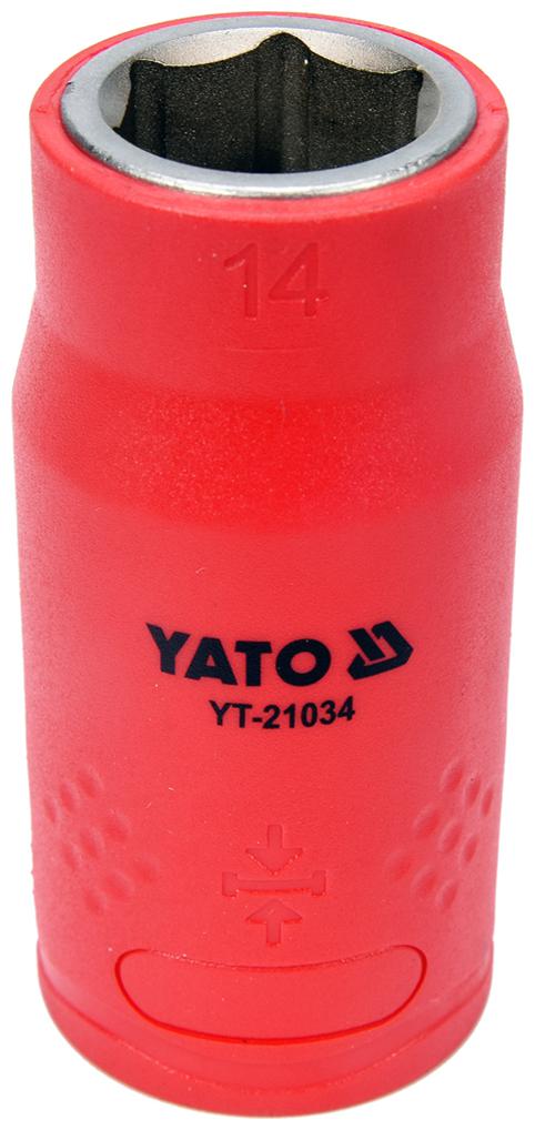 YATO YT-21016 Chrome-vanadium with insulation up to 1000 V Socket Set (Pack of 1)
YATO YT-21016 Chrome-vanadium with insulation up to 1000 V Socket Set (Pack of 1)