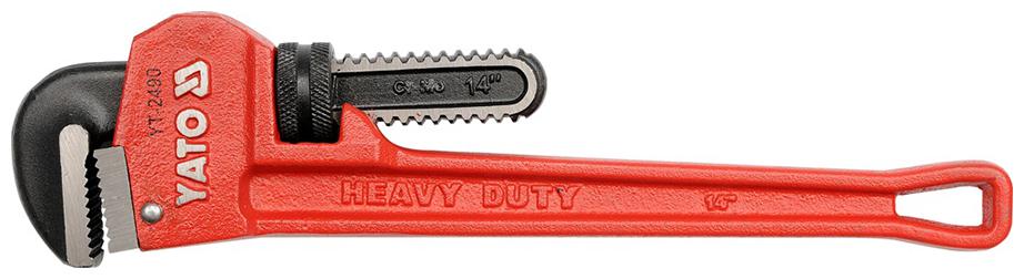 Yato YT-2491 Casting steel handle Pipe Wrench 18 inch Hardness HRC 58-60 Single Sided Pipe Wrench (Pack of 1)
Yato YT-2491 Casting steel handle Pipe Wrench 18 inch Hardness HRC 58-60 Single Sided Pipe Wrench (Pack of 1)