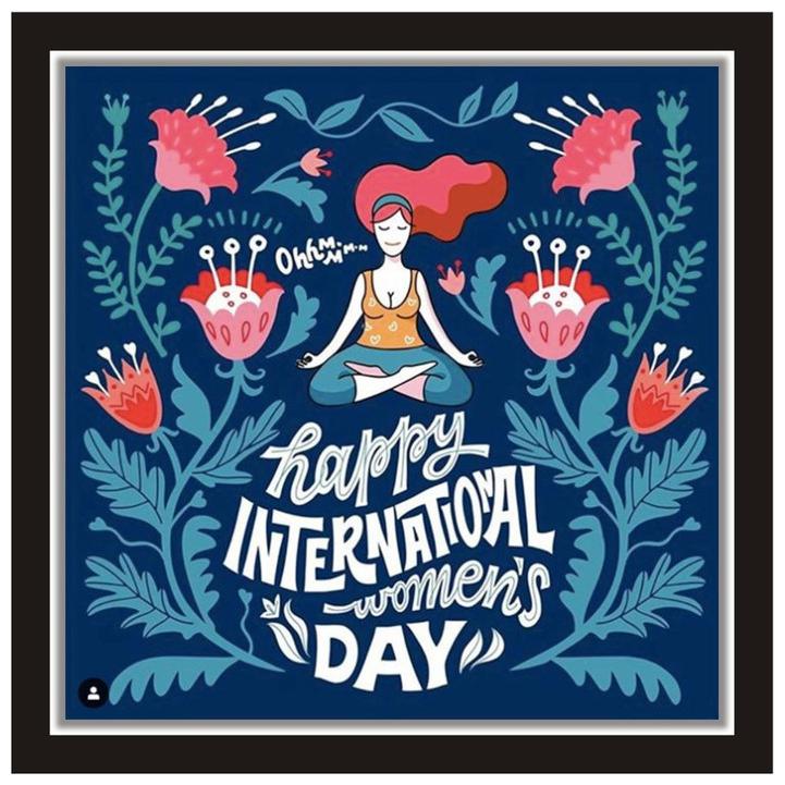 Yogine Beautiful Self Adhesive Painting For Women s Day Poster For Wall for De cor Wall Art Paper Sticker Best Gift For Women s Size -12 in x 12 in Blue
Yogine Beautiful Self Adhesive Painting For Women s Day Poster For Wall for De cor Wall Art Paper Sticker Best Gift For Women s Size -12 in x 12 in Blue
