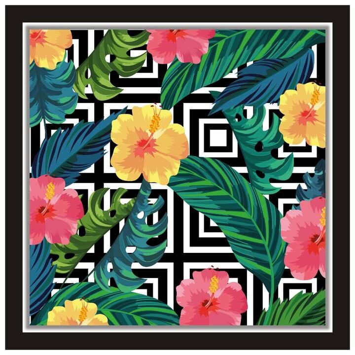 Yogine Beautiful Flower Pattern Self Adhesive Painting Poster For Wall Unframed Rolled Sticker Size -12 in x 12 in Multicolour
Yogine Beautiful Flower Pattern Self Adhesive Painting Poster For Wall Unframed Rolled Sticker Size -12 in x 12 in Multicolour