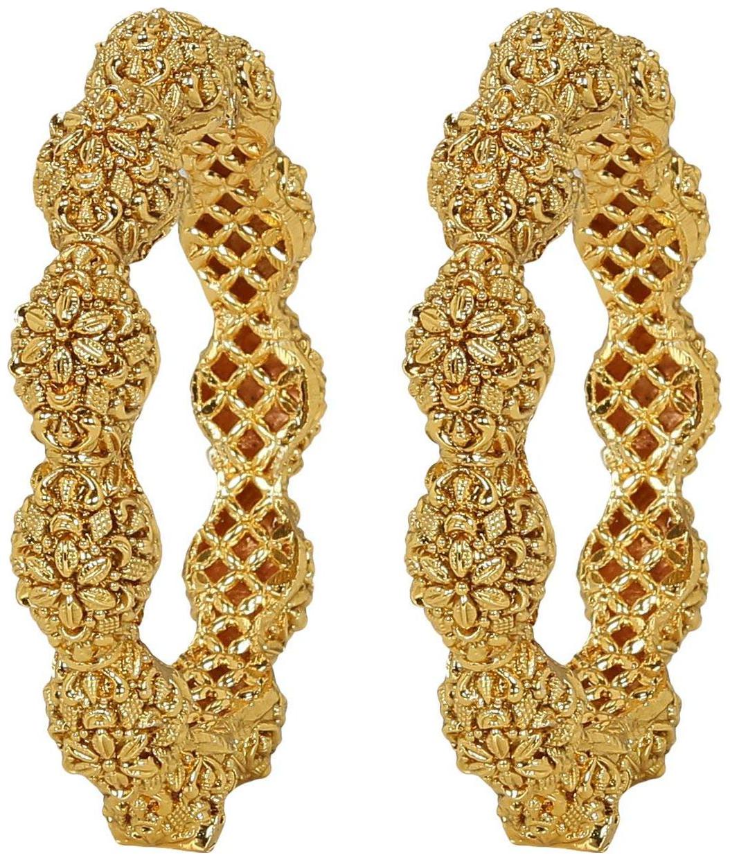AccessHer Rajasthani High Quality Copper Enchanting Gold Plated Ethnic patla kada
AccessHer Rajasthani High Quality Copper Enchanting Gold Plated Ethnic patla kada