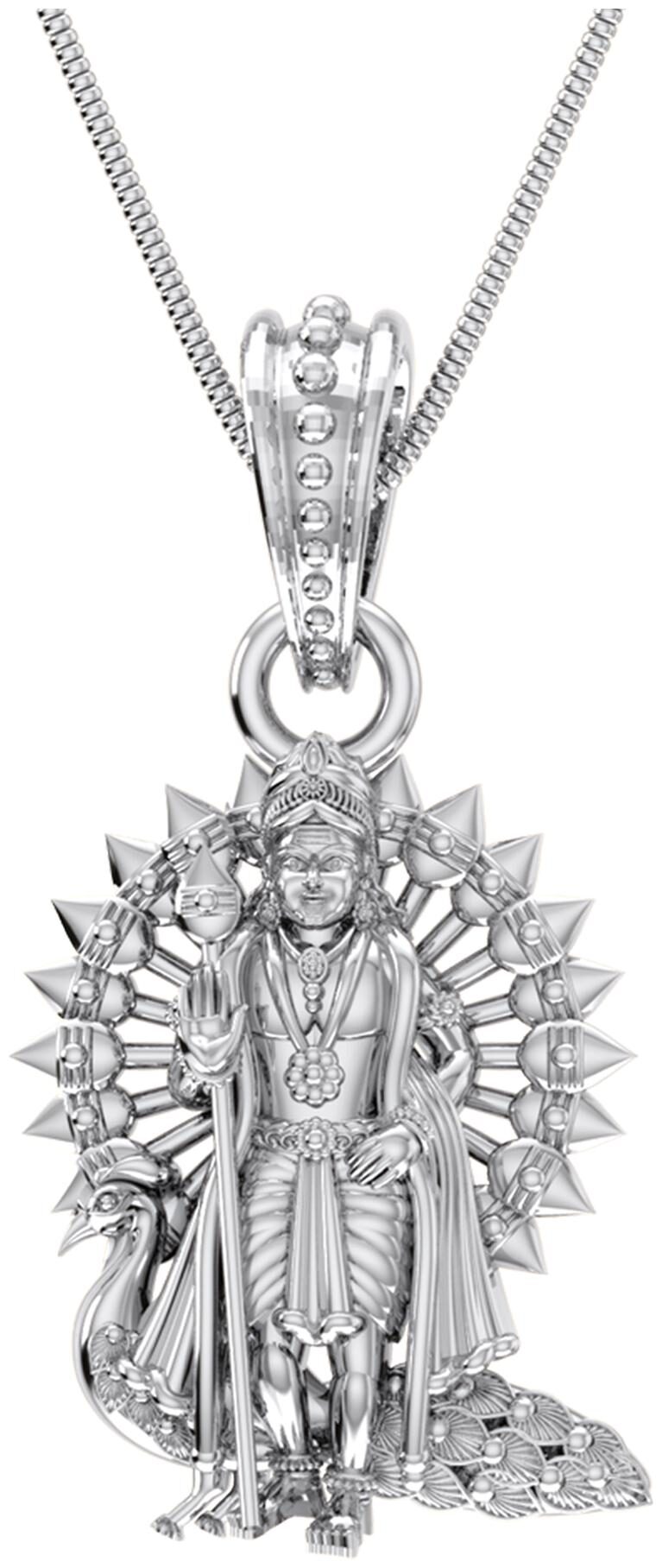 Akshat Sapphire Sterling Silver (92 5 purity) God Kartikeya Pendant for Unisex Pure Silver Lord Kartikeya Locket for Good Health Wealth
Akshat Sapphire Sterling Silver (92 5 purity) God Kartikeya Pendant for Unisex Pure Silver Lord Kartikeya Locket for Good Health Wealth