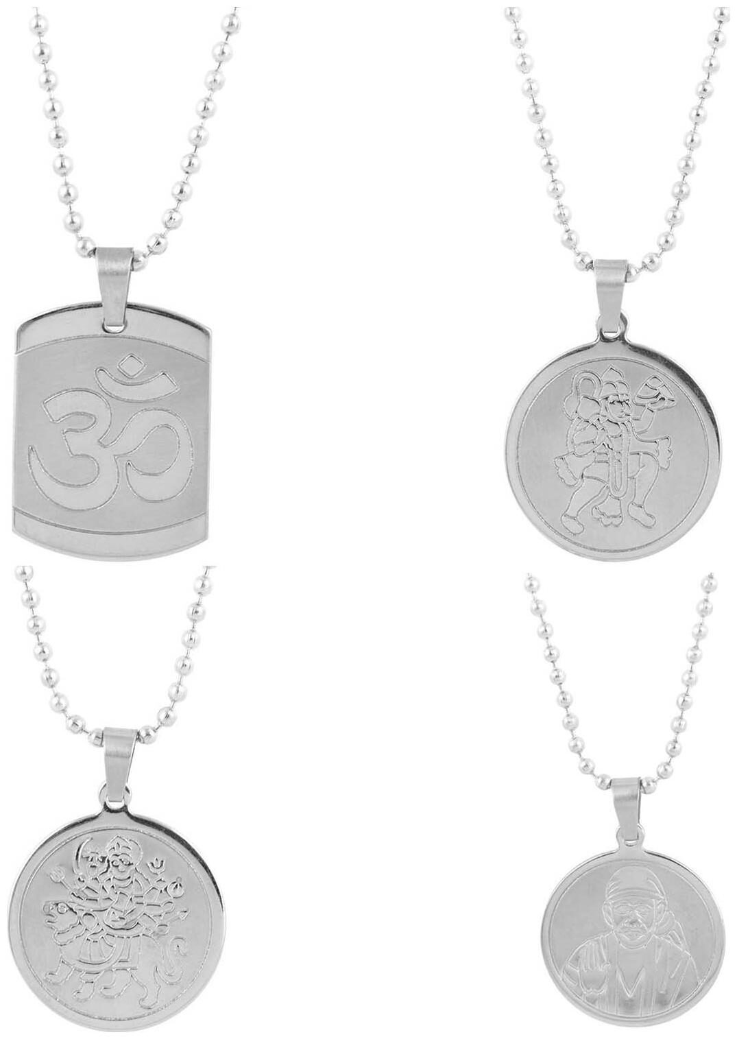 BEADWORKS PACK OF 4 PENDANT LOCKET NECKLACE- OM LOCKET LORD HANUMAN LOCKET MAA DURGA LOCKET SAI BABA LOCKET
BEADWORKS PACK OF 4 PENDANT LOCKET NECKLACE- OM LOCKET LORD HANUMAN LOCKET MAA DURGA LOCKET SAI BABA LOCKET