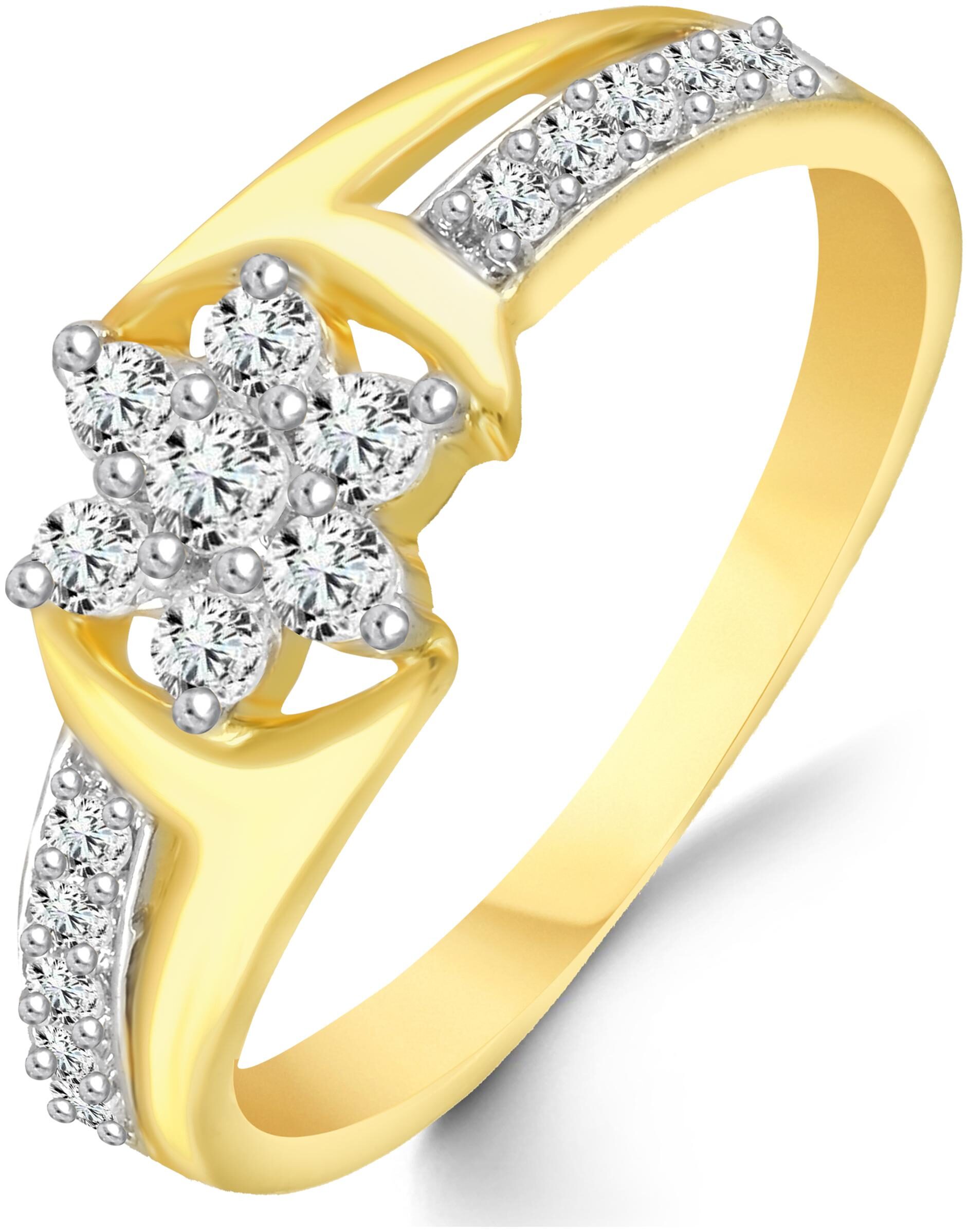 Center Star Diamond Studded Gold Plated Alloy Brass Cz American Diamond Finger Ring for Women Girls
Center Star Diamond Studded Gold Plated Alloy Brass Cz American Diamond Finger Ring for Women Girls