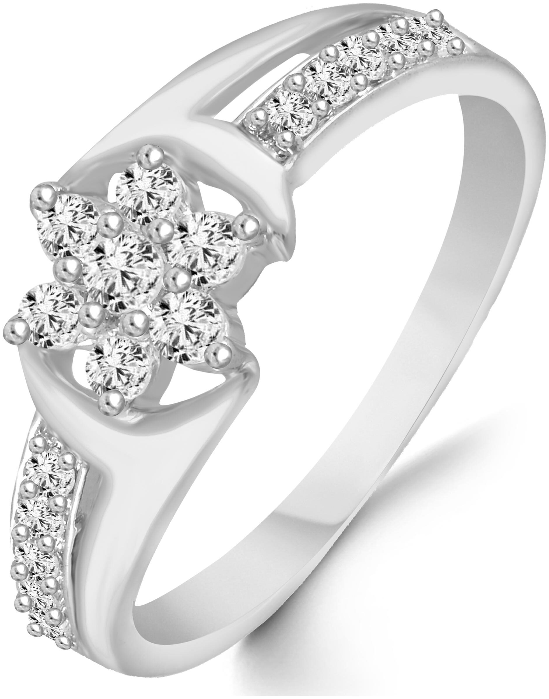 Center Star Diamond Studded Rhodium Plated Alloy Brass Cz American Diamond Finger Ring for Women Girls
Center Star Diamond Studded Rhodium Plated Alloy Brass Cz American Diamond Finger Ring for Women Girls