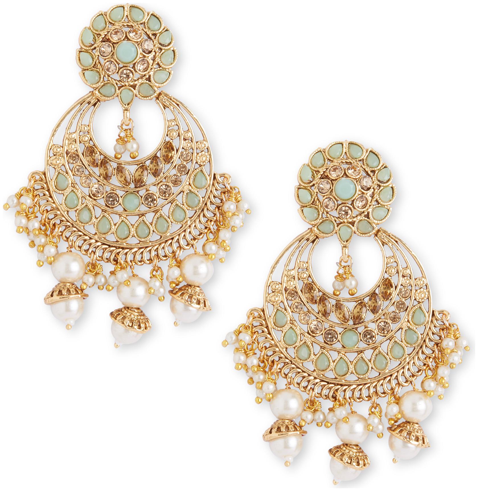 DC Stylish Gold Plated Latest Design Stone Studded Pearl Chandbali Earring for Women and Girls AG-ER-3467
DC Stylish Gold Plated Latest Design Stone Studded Pearl Chandbali Earring for Women and Girls AG-ER-3467