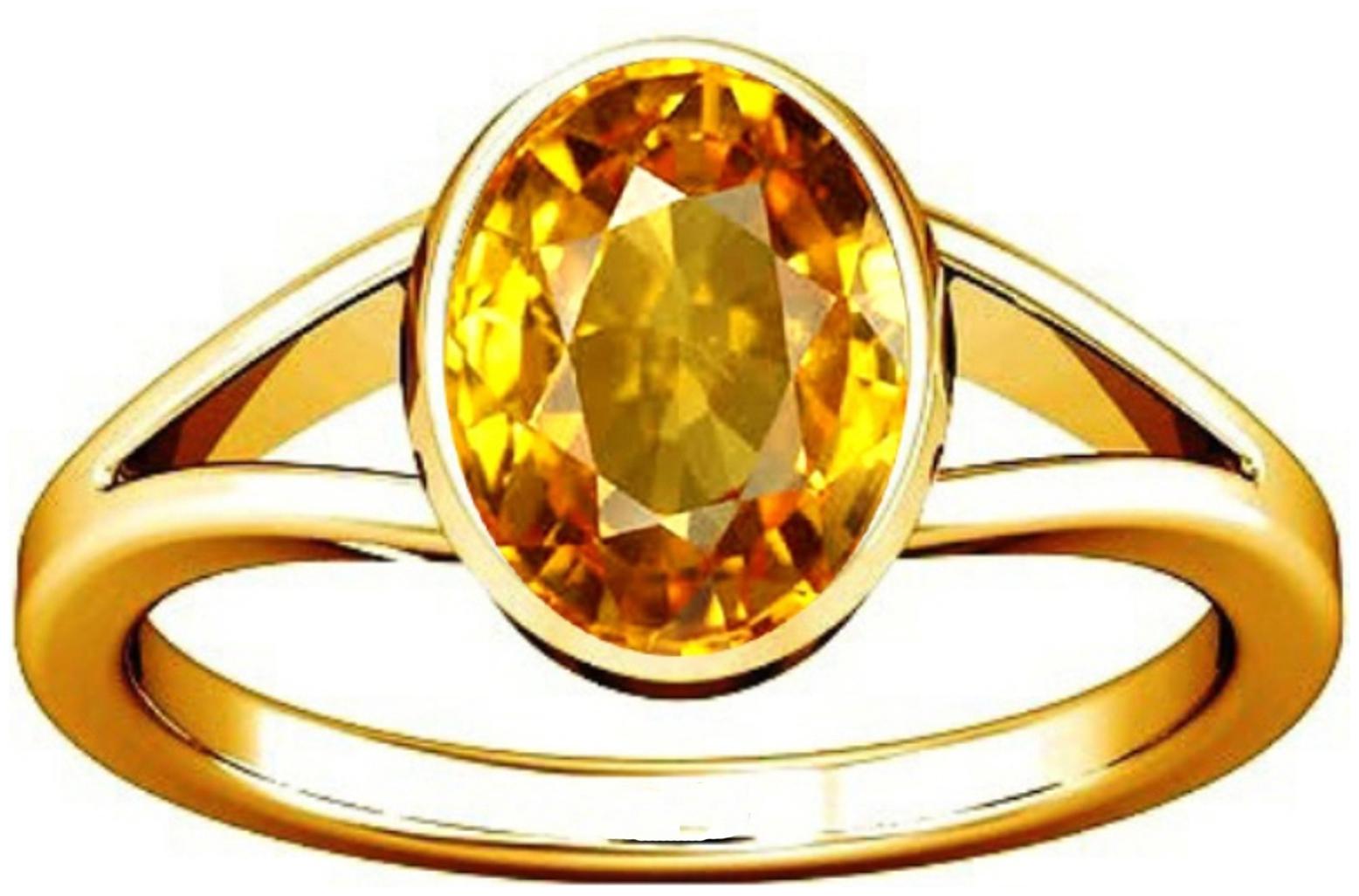 Divya Shakti 7 25-7 50 Ratti Citrine Golden Topaz Gemstone Panchadhatu Ring AAA Quality
Divya Shakti 7 25-7 50 Ratti Citrine Golden Topaz Gemstone Panchadhatu Ring AAA Quality
