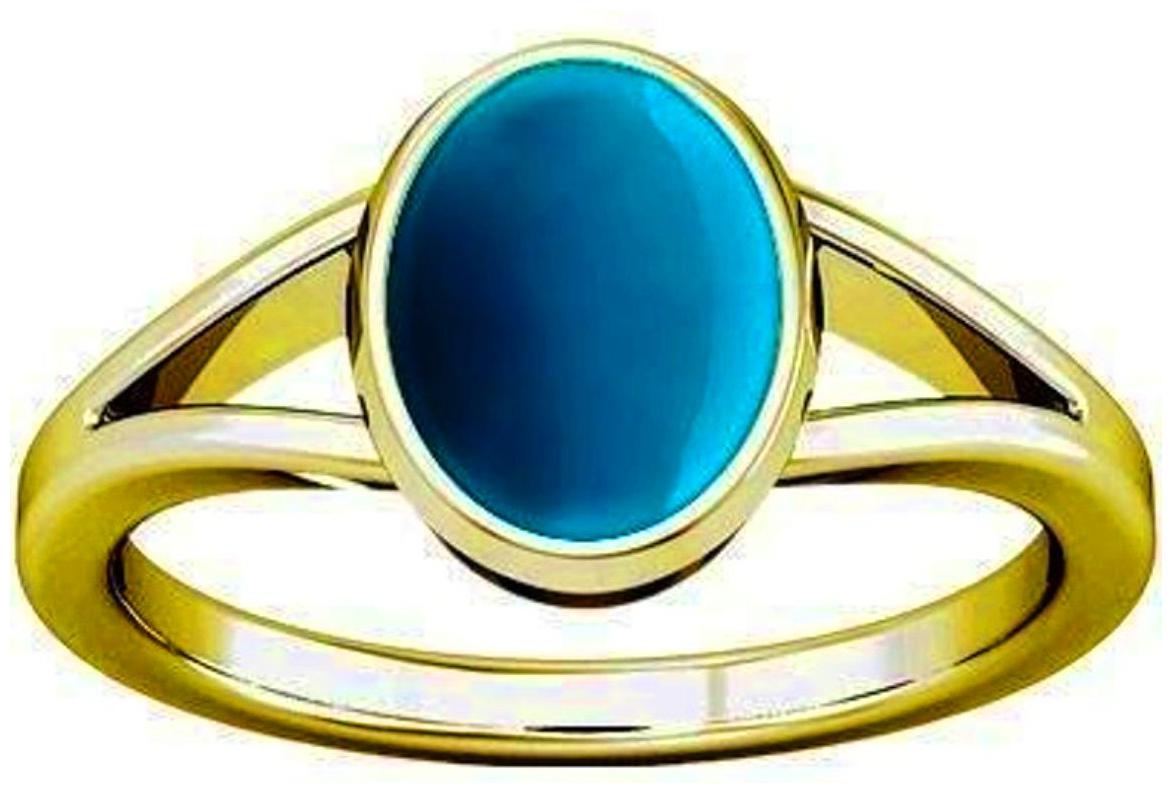 Divya Shakti 7 25-7 50 Ratti Turquoise Firoza Gemstone Panchadhatu Ring AAA Quality
Divya Shakti 7 25-7 50 Ratti Turquoise Firoza Gemstone Panchadhatu Ring AAA Quality