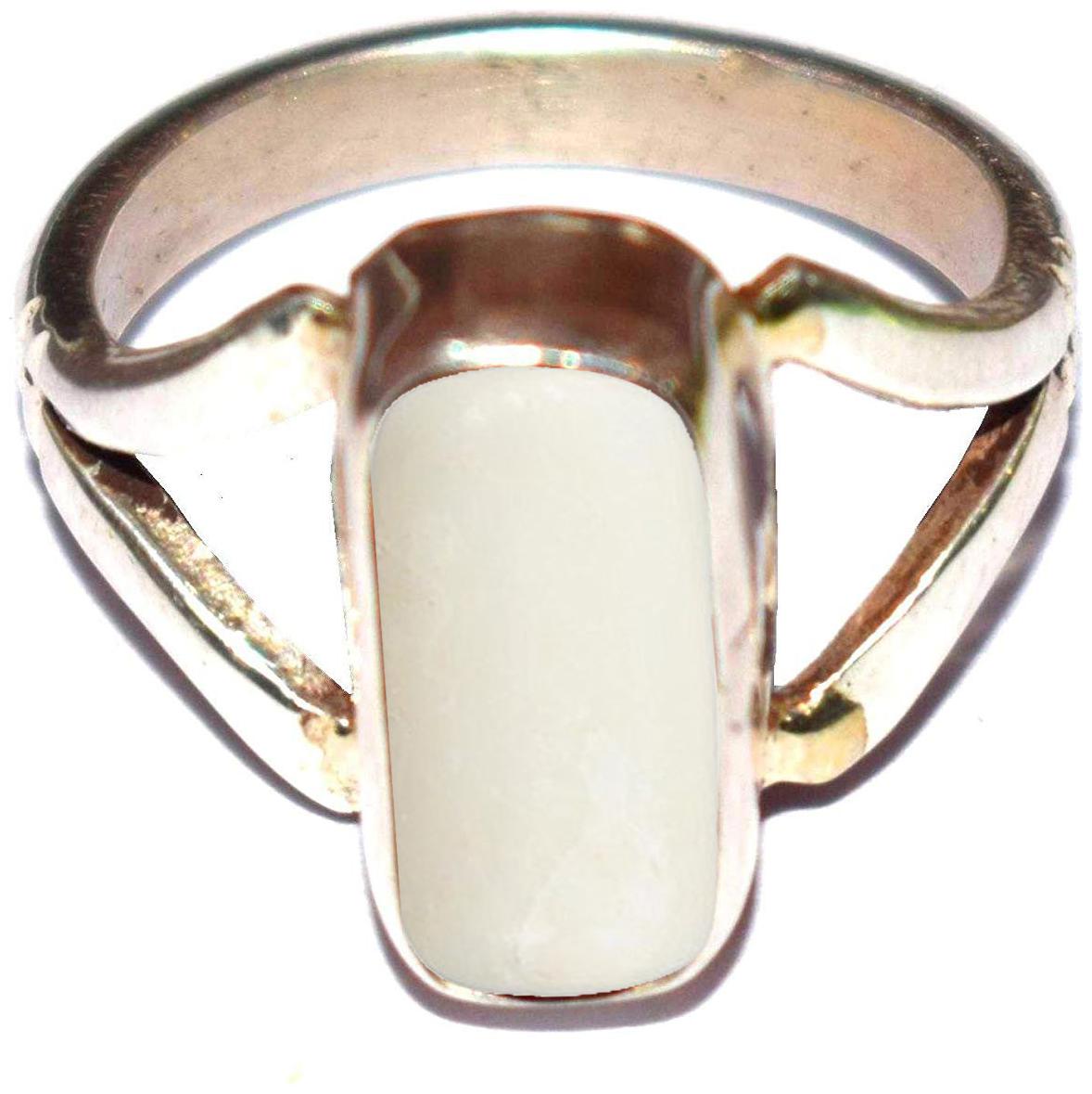 Divya Shakti 7 25-7 50 Ratti Italian White Coral Safed Moonga Gemstone Silver Ring AAA Quality
Divya Shakti 7 25-7 50 Ratti Italian White Coral Safed Moonga Gemstone Silver Ring AAA Quality