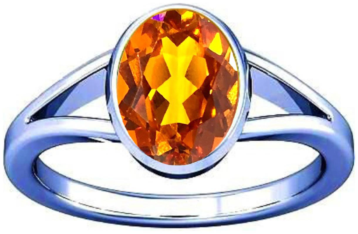 Divya Shakti 7 25-7 50 Ratti Orange Sapphire Padparadscha Pukhraj Gemstone Silver Ring AAA Quality
Divya Shakti 7 25-7 50 Ratti Orange Sapphire Padparadscha Pukhraj Gemstone Silver Ring AAA Quality
