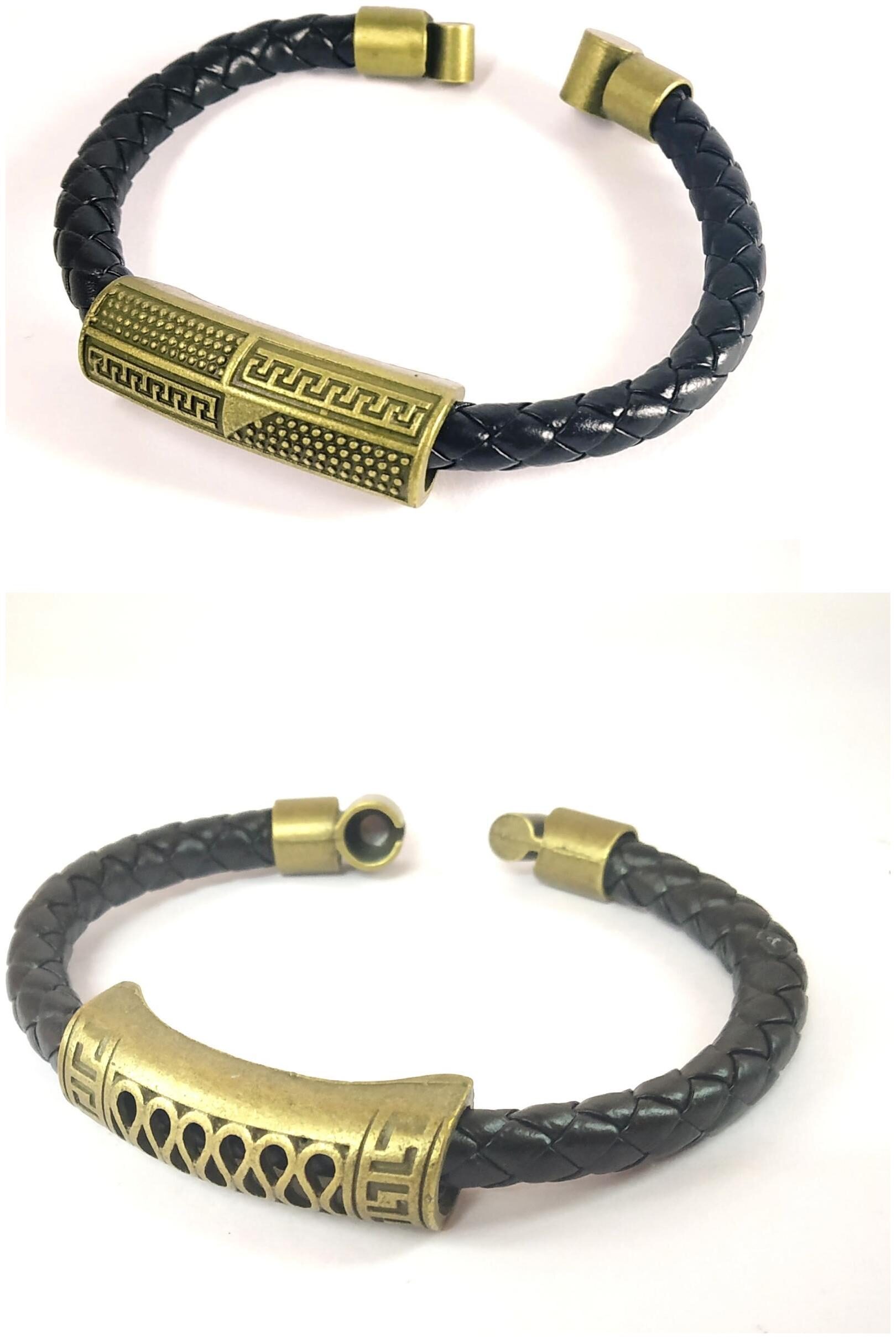 Ediotics Trendy Stylish Handcrafted Leather Wrist Band Bracelet for Men (Code MB15 MB17)
Ediotics Trendy Stylish Handcrafted Leather Wrist Band Bracelet for Men (Code MB15 MB17)