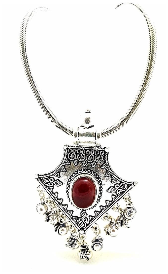 Efulgenz Antique Oxidised Silver Plated Fancy Party Wear Statement Necklace Jewellery for Girls and women
Efulgenz Antique Oxidised Silver Plated Fancy Party Wear Statement Necklace Jewellery for Girls and women