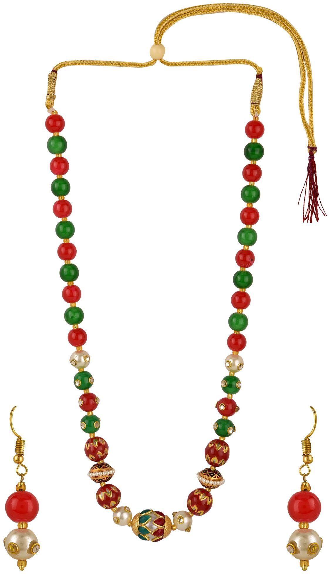 Efulgenz Stylish Fashion Pearl Bead Mala Fancy Party Wear Wedding Necklace Earrings Designer Jewellery Set
Efulgenz Stylish Fashion Pearl Bead Mala Fancy Party Wear Wedding Necklace Earrings Designer Jewellery Set
