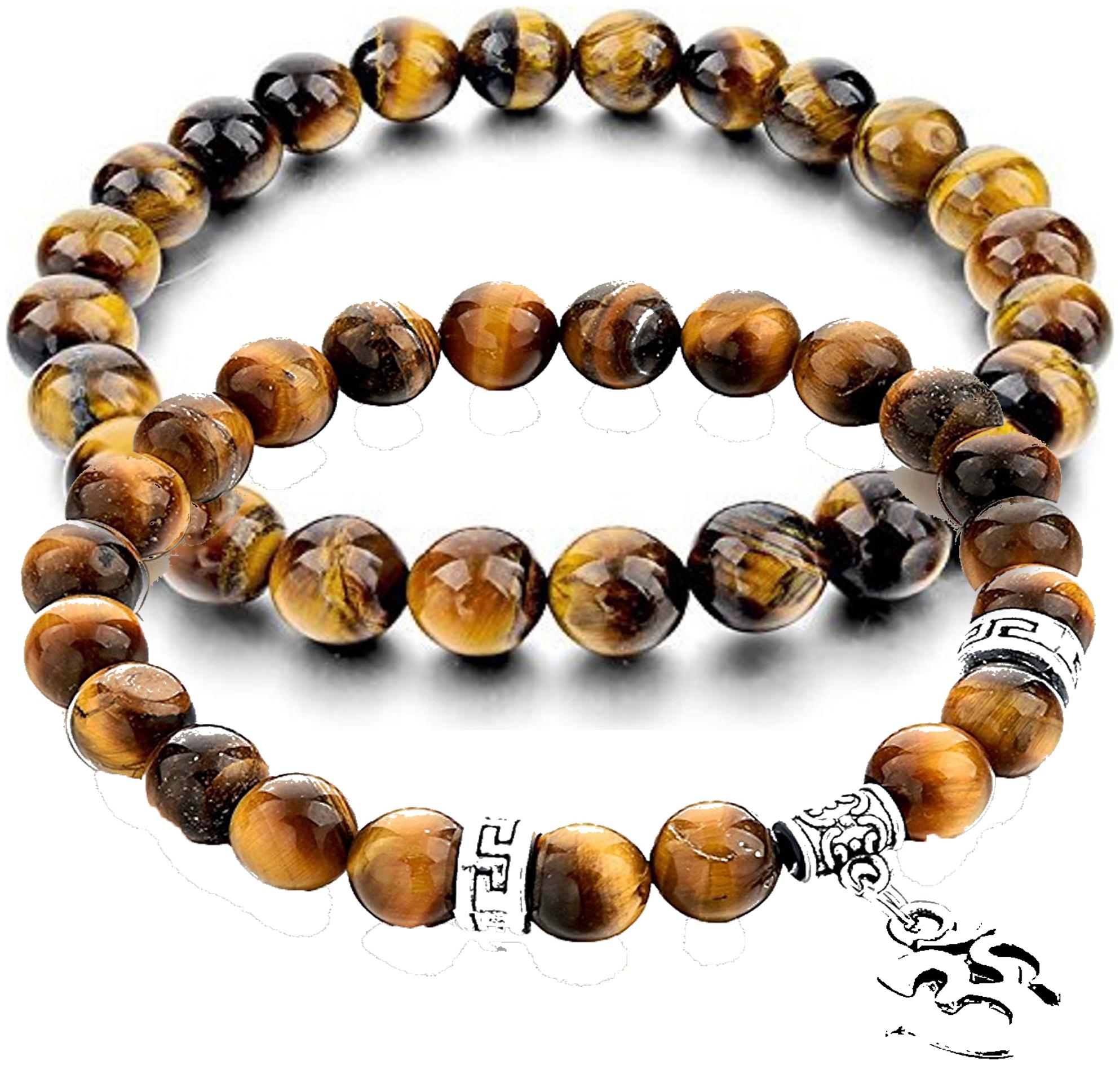 Fashion for sure Certified Natural Stones Tiger eye Strand Bracelet for Men and Women (Bracelet 15 16)
Fashion for sure Certified Natural Stones Tiger eye Strand Bracelet for Men and Women (Bracelet 15 16)