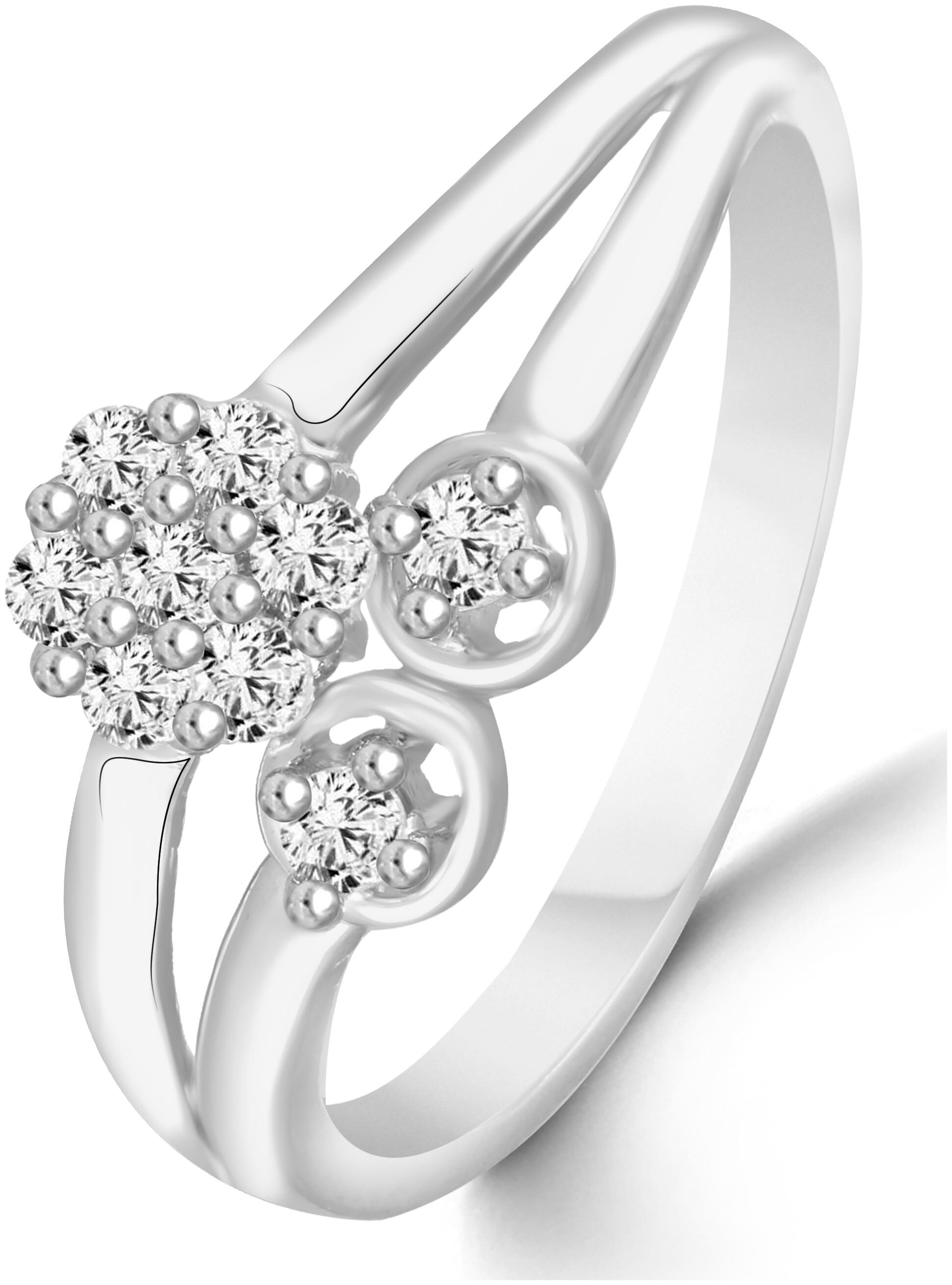 Floral Diamond Studded Rhodium Plated Alloy Brass Cz American Diamond Finger Ring for Women Girls
Floral Diamond Studded Rhodium Plated Alloy Brass Cz American Diamond Finger Ring for Women Girls