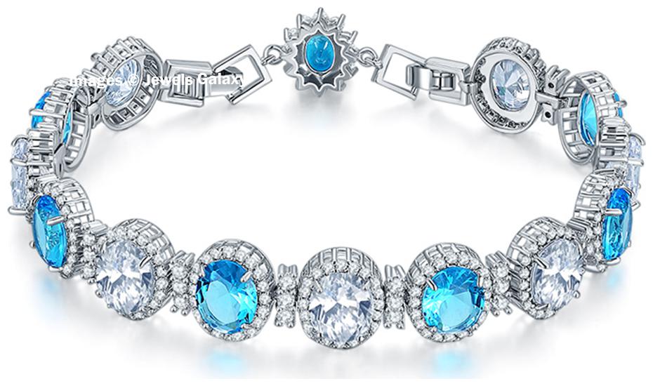 Jewels Galaxy Crystal Elements Sparkling Rhodium Plated Round Single Strand Bracelet For Women Girls
Jewels Galaxy Crystal Elements Sparkling Rhodium Plated Round Single Strand Bracelet For Women Girls