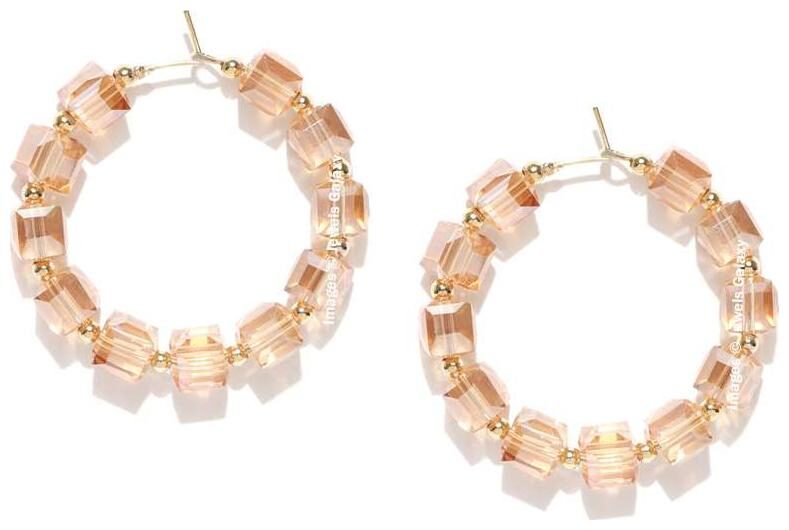 Jewels Galaxy Exclusive Flawless Crystals Contemporary Beige Color Circular Earrings For Women Girls
Jewels Galaxy Exclusive Flawless Crystals Contemporary Beige Color Circular Earrings For Women Girls