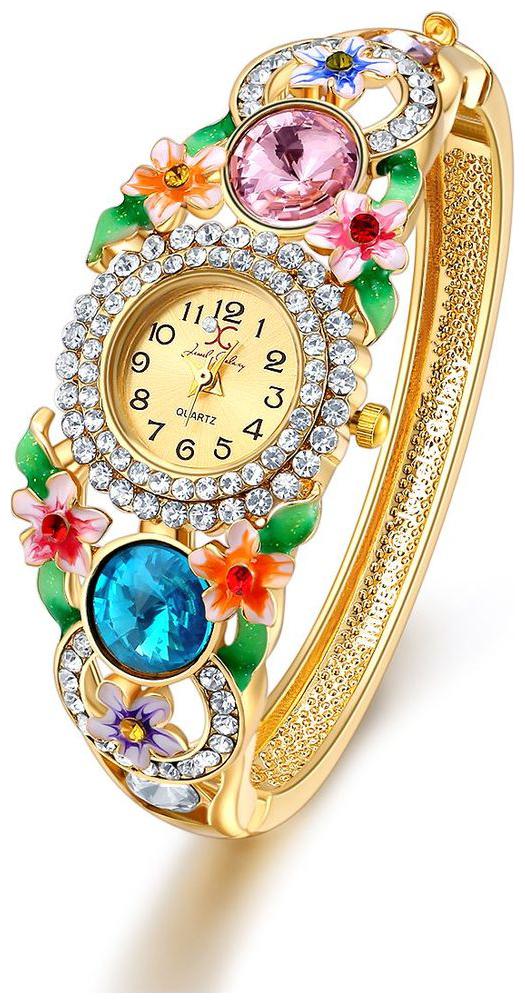 Jewels Galaxy Exclusive Luxuria Sparkling Floral Design Stunning Multicolor Charm Bracelet For Women Girls
Jewels Galaxy Exclusive Luxuria Sparkling Floral Design Stunning Multicolor Charm Bracelet For Women Girls