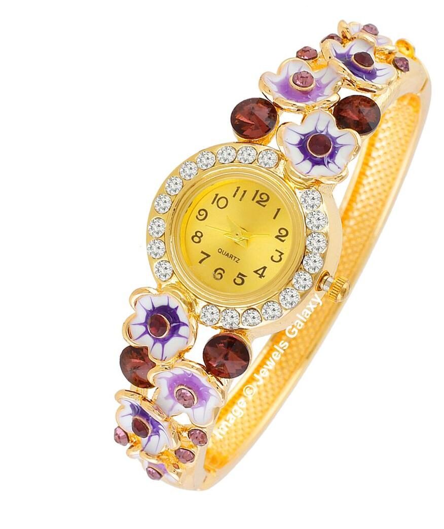 Jewels Galaxy Exclusive Enamel Luxuria AD Florets Designer Beautiful Charm Bracelet For Women Girls
Jewels Galaxy Exclusive Enamel Luxuria AD Florets Designer Beautiful Charm Bracelet For Women Girls