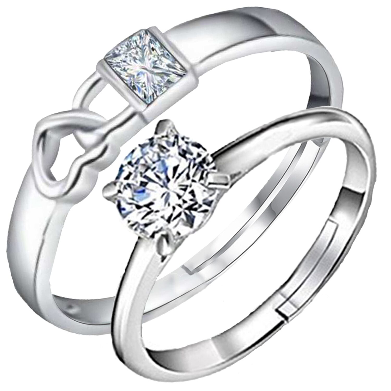 Mahi Solitaire Crystal Proposal Adjustable Couple Ring For Men And Women (FRCO1103105R)
Mahi Solitaire Crystal Proposal Adjustable Couple Ring For Men And Women (FRCO1103105R)