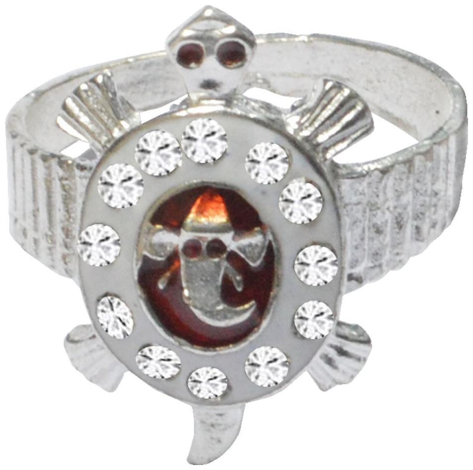 Men Style CZ Ganpati Design Turtle White And Red And Silve Alloy And Sterling Silver Ring For Unisex
Men Style CZ Ganpati Design Turtle White And Red And Silve Alloy And Sterling Silver Ring For Unisex