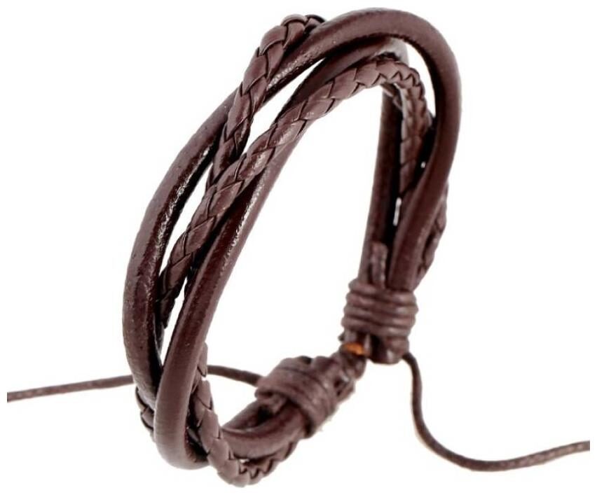 Mens Bracelet Brown Woven Leather Bracelet with Multilayer (CLEATHER36) by The Fashion for Sure
Mens Bracelet Brown Woven Leather Bracelet with Multilayer (CLEATHER36) by The Fashion for Sure
