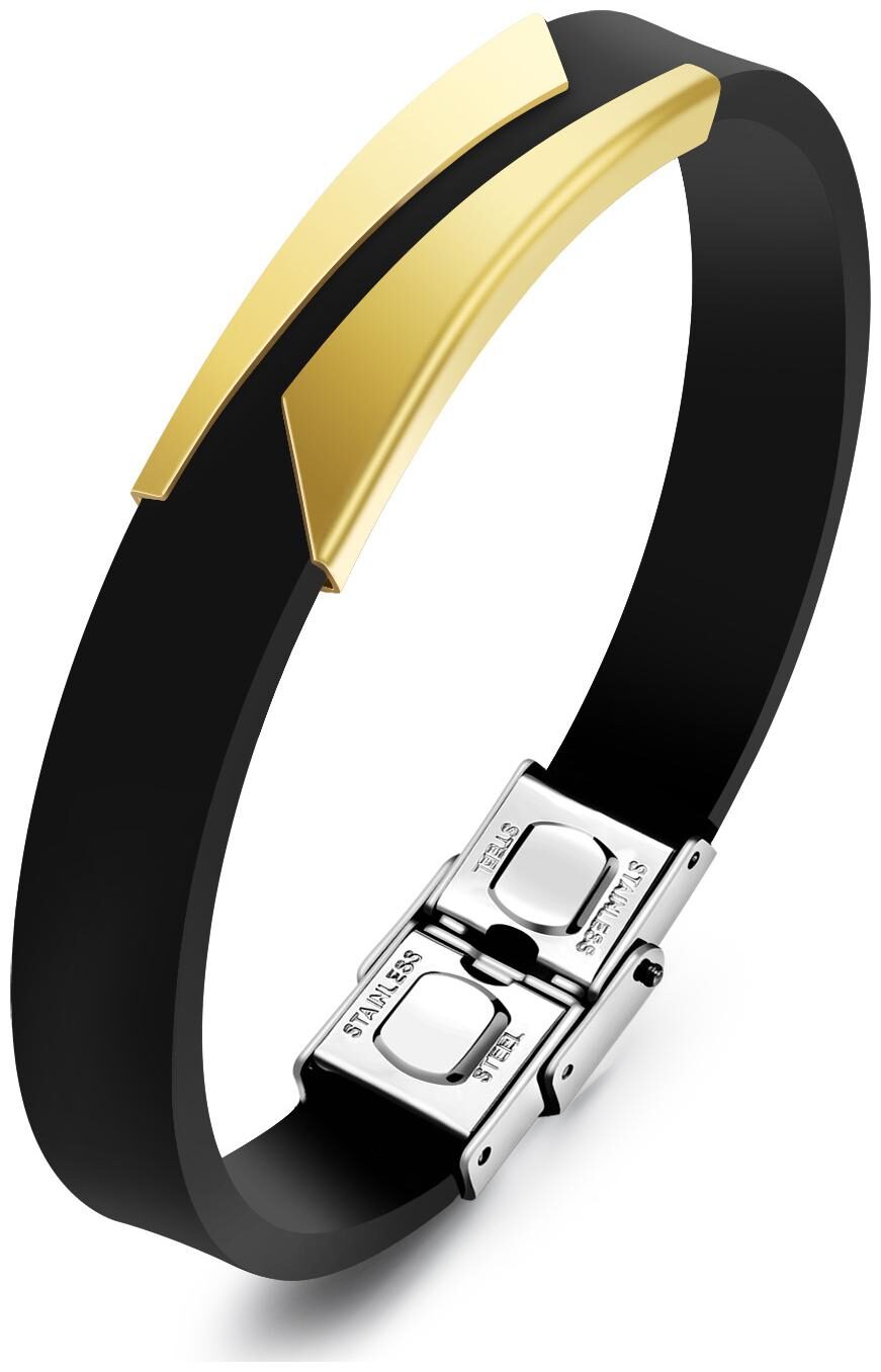 Mens Bracelet Pure Black Leather with Yellow Gold Plated Antique Symbol Bracelet for Unisex H12By The Fashion for Sure
Mens Bracelet Pure Black Leather with Yellow Gold Plated Antique Symbol Bracelet for Unisex H12By The Fashion for Sure