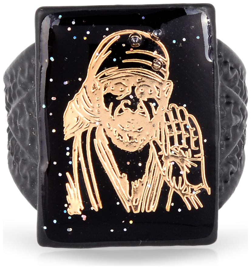 MissMister Brass Black Rhodium Plated SaiBaba fingerring Hindu Jewellery (MM7688ORKL)
MissMister Brass Black Rhodium Plated SaiBaba fingerring Hindu Jewellery (MM7688ORKL)