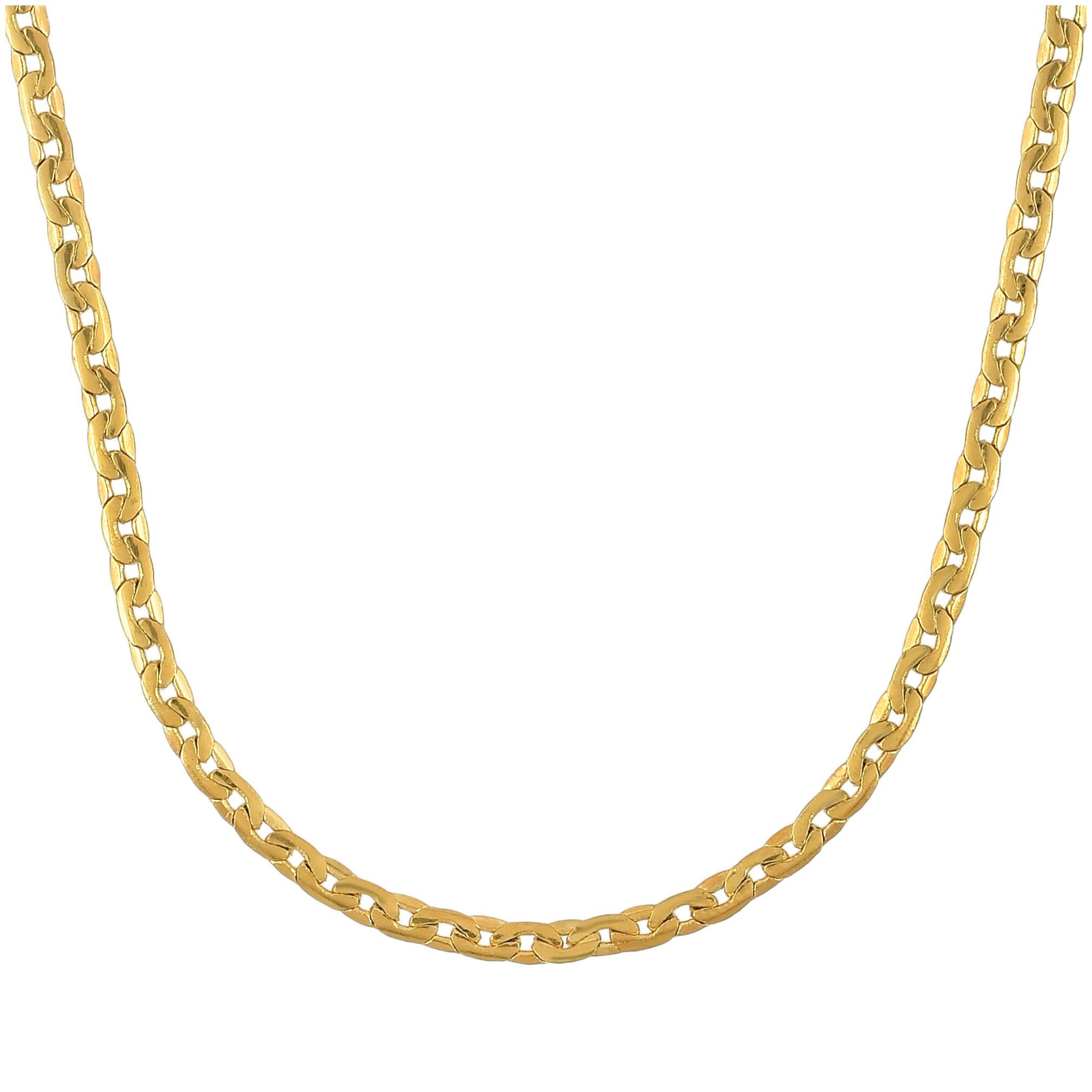 MissMister Gold Plated Simple Sleek and Sober Interlink Fashion Chain Men Women (22 inch)
MissMister Gold Plated Simple Sleek and Sober Interlink Fashion Chain Men Women (22 inch)